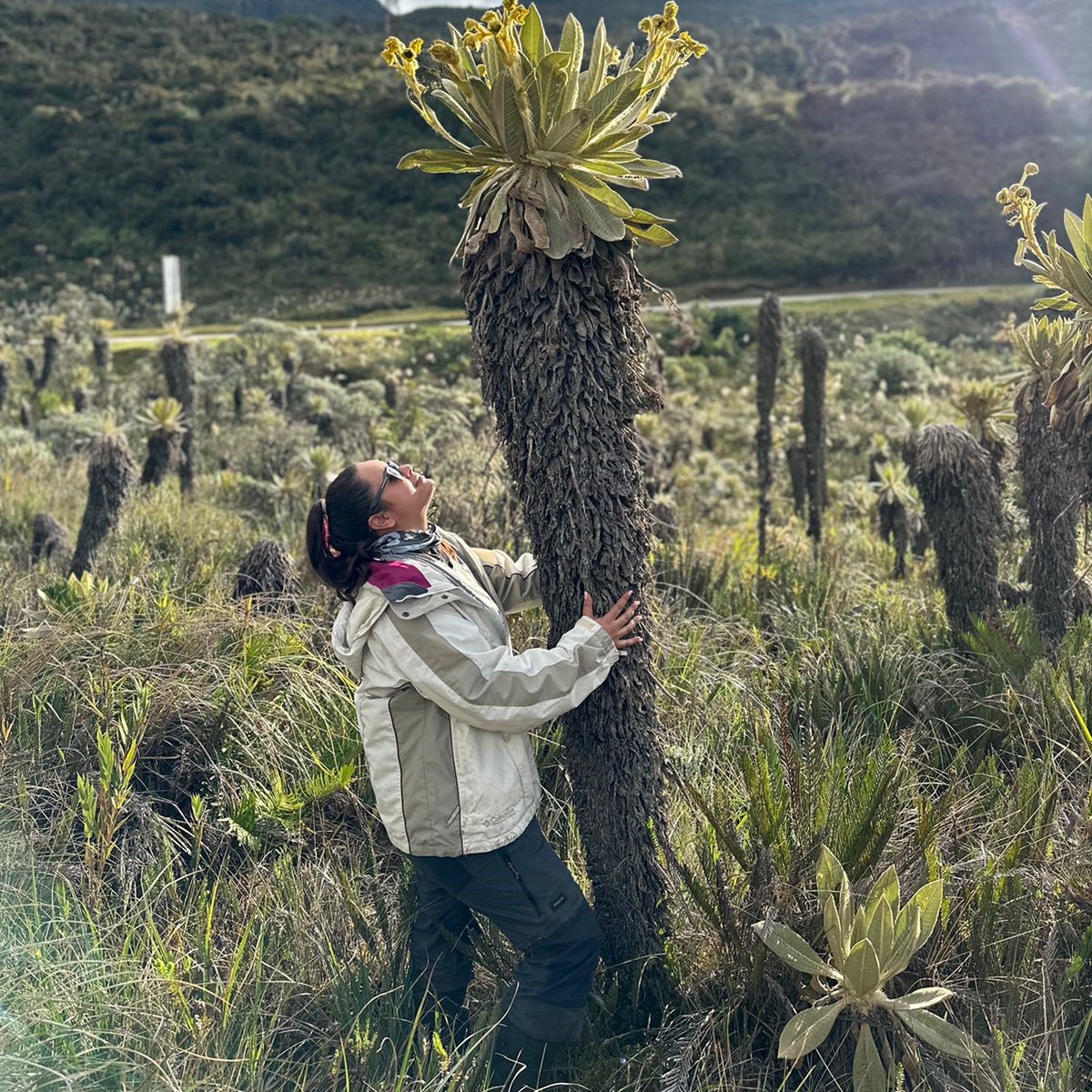 Aideé López, Estudiante de Biología, U. Guadalajara-SAI Colombia