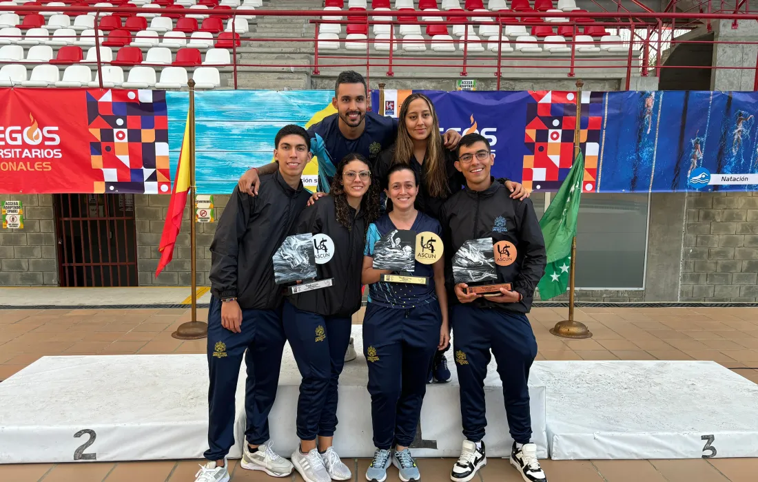 Ganadores en Natación ASCUN 2024