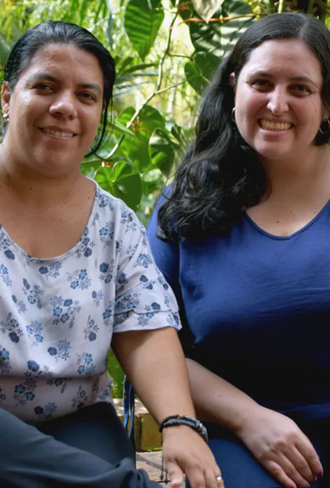 Diana Bueno e Isabel Cristina García Diana Bueno e Isabel Cristina García