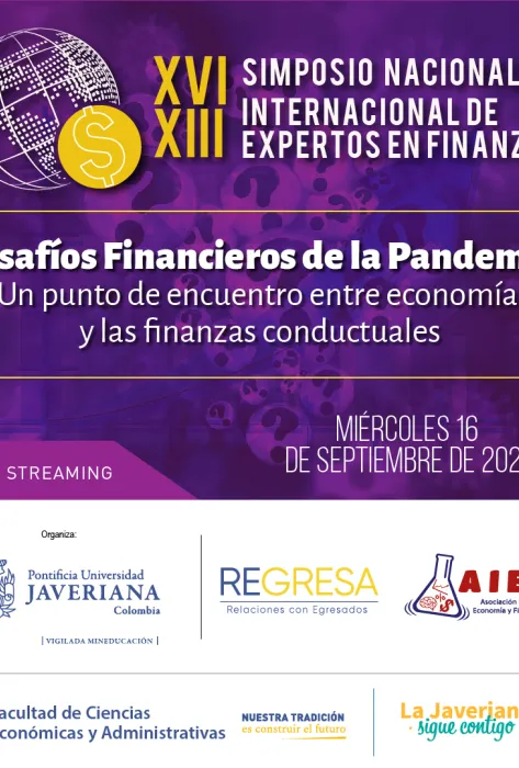 Simposio Nacional e Internacional de Expertos en Finanzas Simposio Nacional e Internacional de Expertos en Finanzas